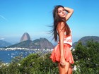 Carolina Portaluppi estreia como modelo em ensaio para o EGO