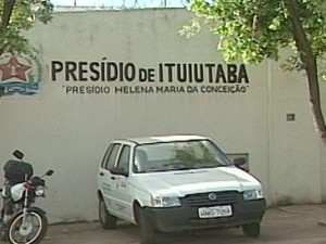 Presídio Ituiutaba (Foto: Reprodução/Tv Integração)