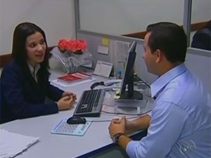 Entrevista de emprego (Foto: Reprodução/TV Globo)