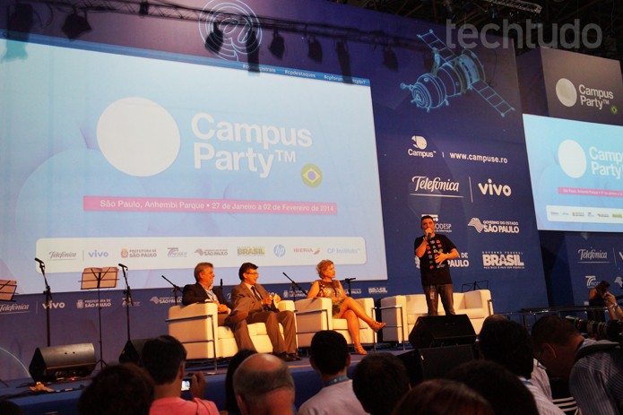 Direto da Campus Party (Foto: Tássia/TechTudo) Direto da Campus Party (Foto: Tássia/TechTudo)