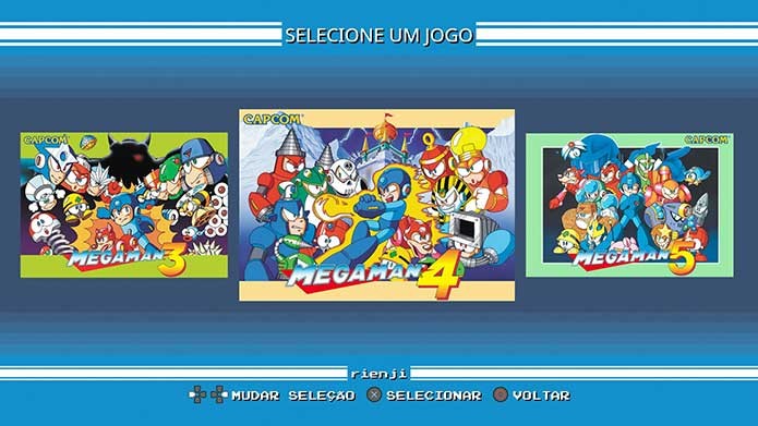 Mega Man Legacy reúne seis games clássicos da Capcom (Foto: Reprodução/Felipe Vinha)