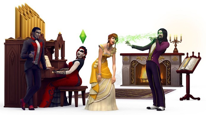 The Sims 4 receberá Vampire Game Pack que permite criar Sims vampiros (Foto: Reprodução/VG247)