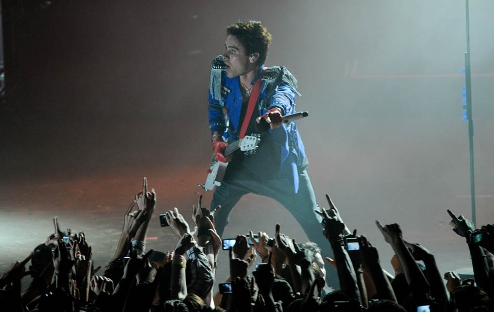 Show do 30 Seconds to Mars (Foto: Flavio Moraes/G1)