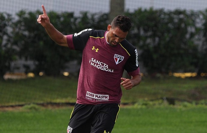 Gilberto São Paulo x Boca Raton (Foto: Rubens Chiri / saopaulofc.net)