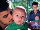 Felipe Simas define paternidade: 'Descobri que o sinônimo de amor é cuidar'