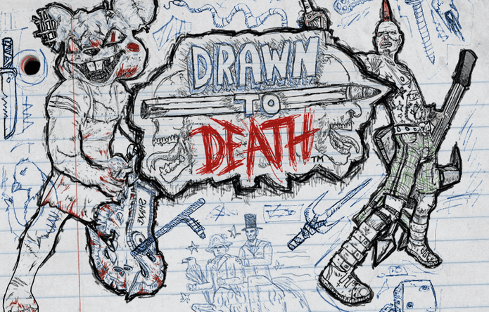 Drawn to Death conta com visual inspirado nos desenhos de um adolescente (Divulgação/Sony)