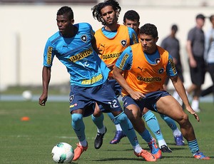 Maicosuel e Elkeson, Botafogo (Foto: Jorge William / Agência O Globo)