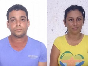 Anderson e Isabel foram presos suspeitos de tráfico de drogas (Foto: Polícia Civil/Divulgação)