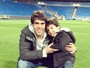 Após virada no Espanhol, Kaká comemora com filho no Bernabeu