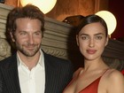 Bradley Cooper e Irina Shayk vão juntos pela primeira vez em evento