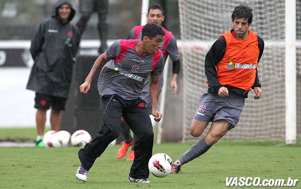 Allan e Juninho, Vasco (Foto: Marcelo Sadio / Site Oficial do Vasco)