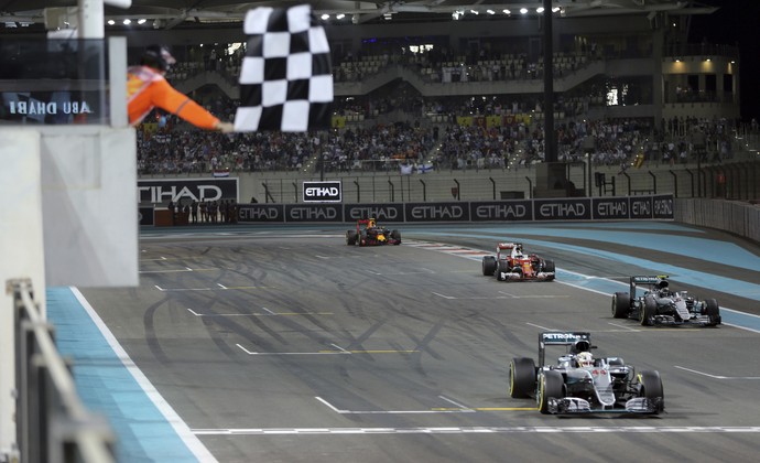 Nico Rosberg Fórmula 1 GP Abu Dhabi campeão (Foto: AP Photo/Kamran Jebreili)