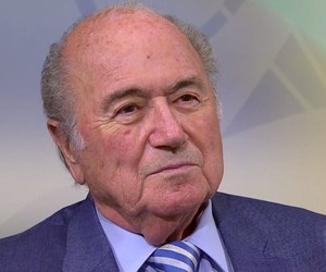 Joseph Blatter chegará no Brasil, no domingo (1º), para ficar em definitivo (Foto: Reprodução/Youtube)