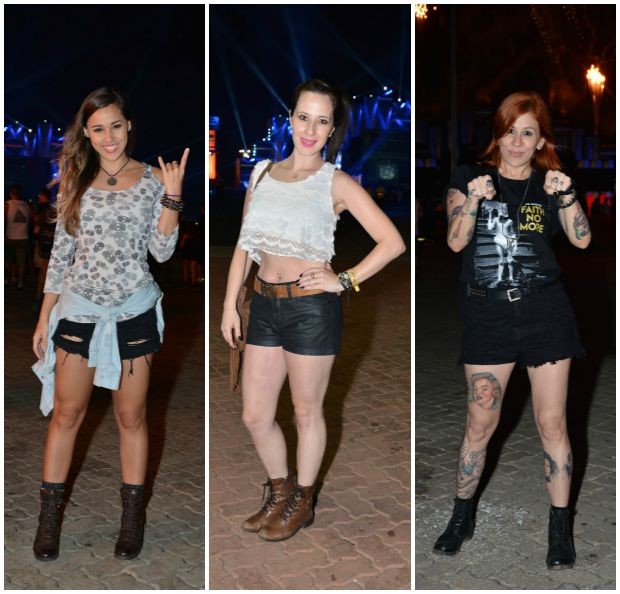 Famosas e seus looks de roqueiras no Rock in Rio. Escolha o seu