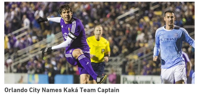 Kaká oficialmente capitão do Orlando City (Foto: Reprodução )
