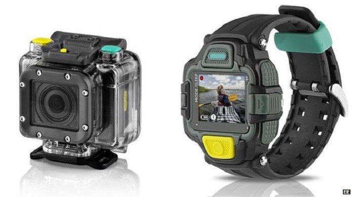 Nova câmera de ação estilo GoPro pode transmitir vídeos por rede 4G (Foto: Divulgação/EE) 