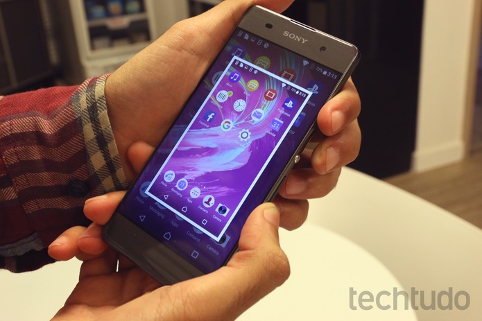 Xperia XA print (Foto: Ana Marques/TechTudo) Xperia XA print (Foto: Ana Marques/TechTudo)