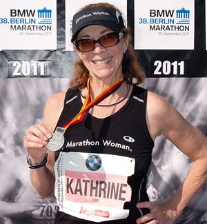 EuAtleta primeira maratonista Kathrine Switzer foto-Marathon_foto.com (Foto: Eu Atleta)