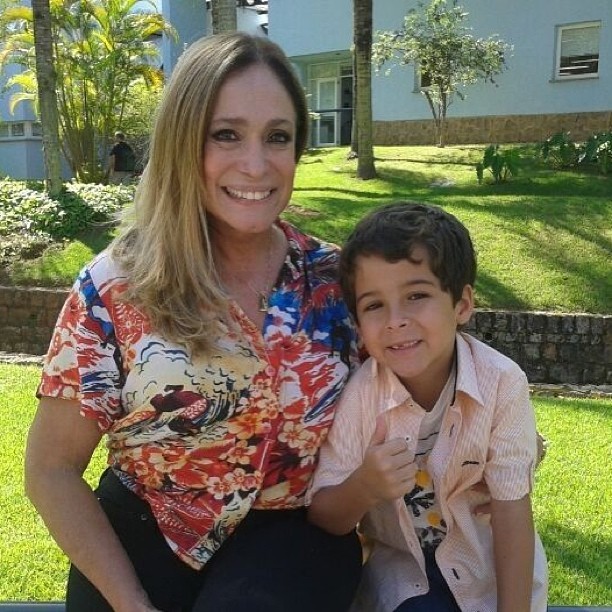 Suzana Vieira e  do Luiz Felipe Mello (Foto: Reprodução/Instagram)