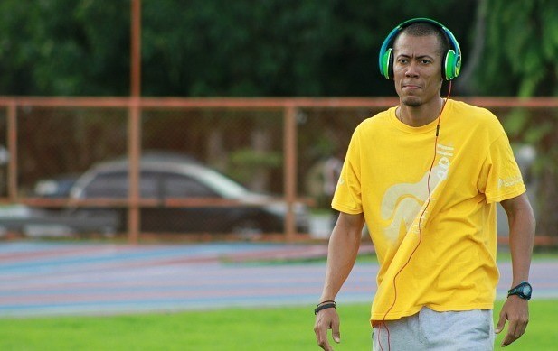 Amazonense disputa seletiva contra atletas brasileiros no desafio 'Bolt Contra o Tempo'  (Foto: Frank Cunha/GE AM)