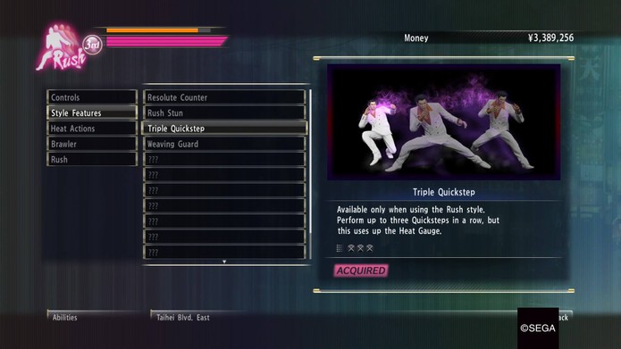 Como evoluir as lutas e o personagem em Yakuza 0 (Foto: Reprodução/Felipe Vinha)