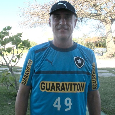 Flavio Tenius, preparador goleiros Botafogo (Foto: Fred Huber / Globoesporte.com)