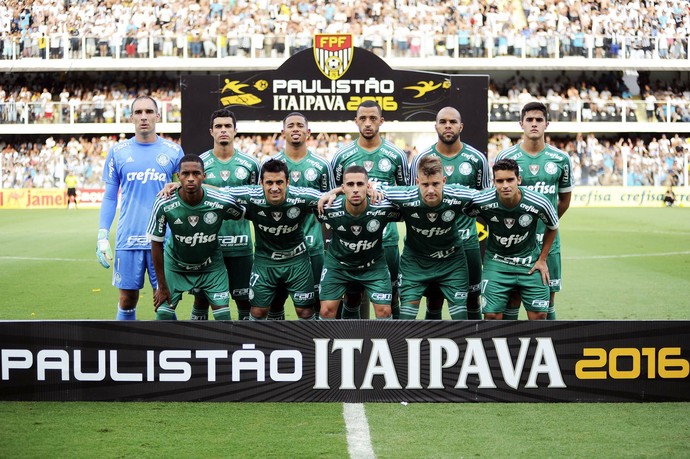 Palmeiras - Santos x Palmeiras (Foto: Marcos Ribolli)