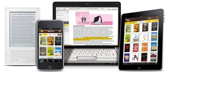Com interface moderna, app digital da Saraiva traz diversos recursos interessantes (Foto: Divulgação/ Saraiva Digital Reader)