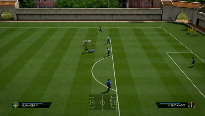 Aprenda a se defender melhor em Fifa 14 (Foto: Reprodução / Murilo Molina) Aprenda a se defender melhor em Fifa 14 (Foto: Reprodução / Murilo Molina)