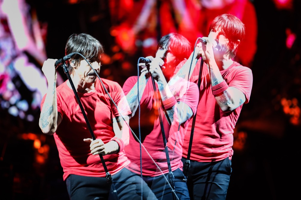 Red Hot Chili Peppers faz show no automático cover de Jorge Ben Jor para fechar º dia de