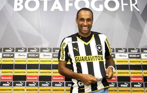 Bruno Correa, apresentação Botafogo (Foto: Vitor Silva / SSpress)