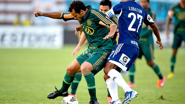 Charles jogo Sporting Palmeiras (Foto: AFP)