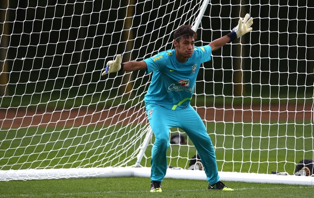 neymar brasil treino (Foto: Mowa Press)