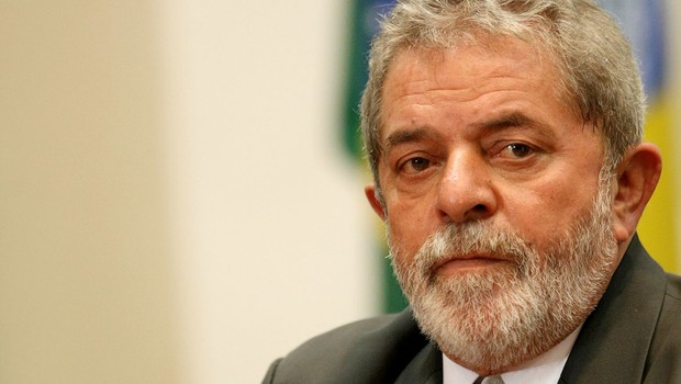 O presidente Luiz Inácio Lula da Silva é fotografado após conversar com jornalistas (Foto: Arquivo/Agência Brasil)