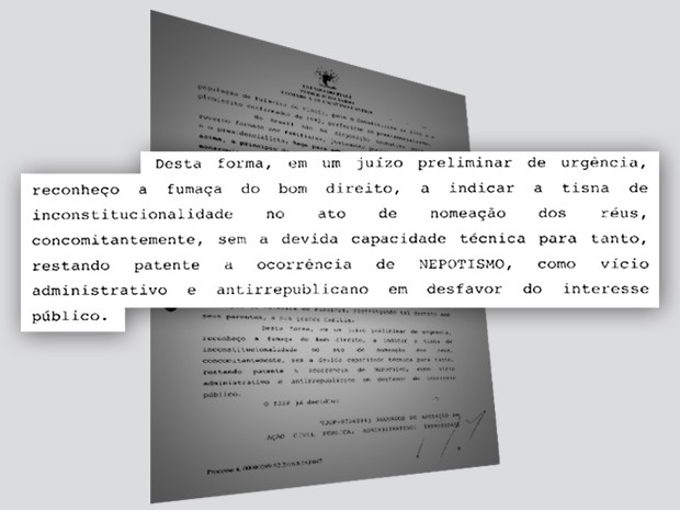Decisão judicial exonera familiares de prefeito de cidade do interior do Piauí (Foto: Tribunal de justiça do Piauí)
