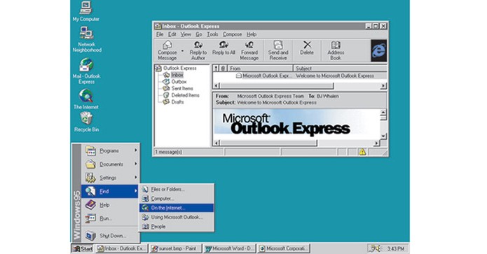 Interface do Windows 95 (Foto: Divulgação/Microsoft)