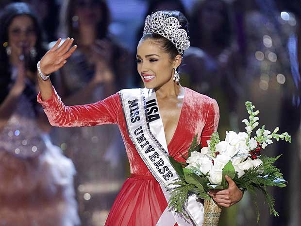 A norte-americana Olivia Culpo é coroada Miss Universo 2012. (Foto: Julie Jacobson / AP Photo)