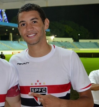 Hugo e Vitor zagueiros São Paulo Copa São Paulo de Futebol Júnior (Foto: Danilo Sardinha/GloboEsporte.com)