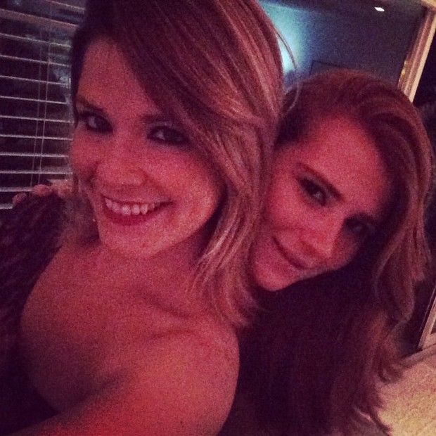 Samara Felippo e Mariah Rocha em festa no Rio (Foto: Instagram/ Reprodução)