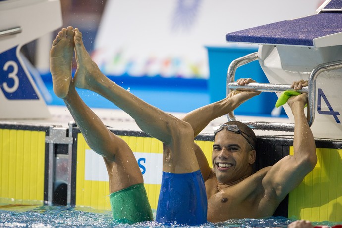 Andre Brasil na natação do Parapan, em Toronto (Foto: Jonne Roriz/MPIX/CPB)