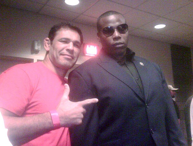 Segurança do Anderson Silva e Minotauro UFC Las Vegas (Foto: Reprodução / Twitter)