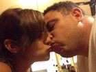 Romântico! Ronaldo posta foto beijando Paula Morais: 'Te amo'