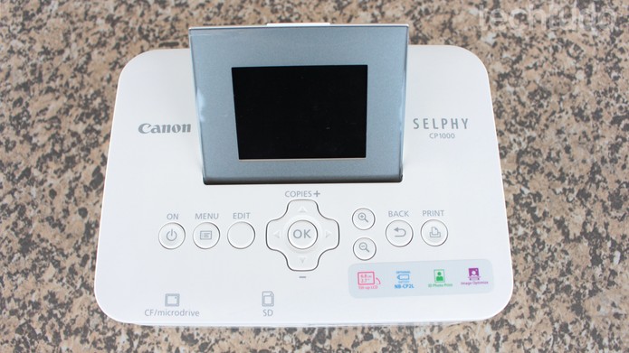 Canon Selphy CP1000 (Foto: Aline Batista/TechTudo) Canon Selphy CP1000 (Foto: Aline Batista/TechTudo)