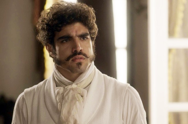 'Novo Mundo': Caio Castro é Dom Pedro (Foto: TV Globo)