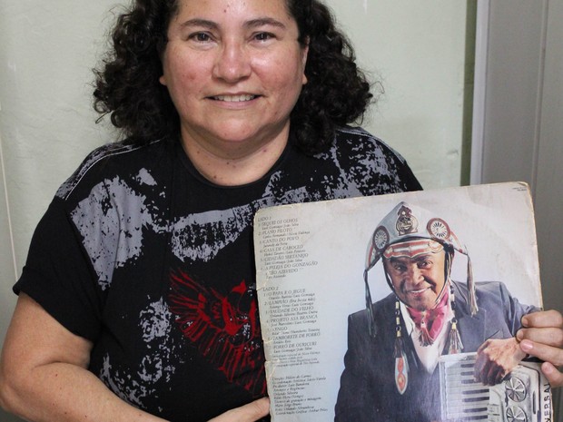 Compositora piauiense autora do sucesso 'Lampião (Era besta não)' (Foto: Patrícia Andrade/G1)