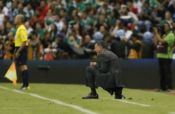 Juan Carlos Osorio México 2 x 0 Canadá Eliminatórias (Foto: EFE)