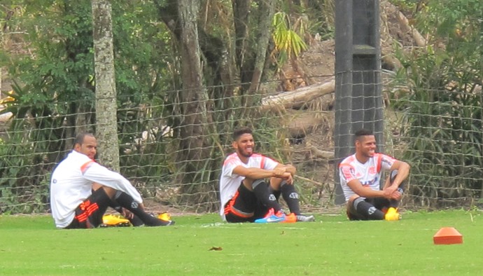 Treino Flamengo (Foto: Thales Soares)
