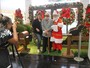 Manoel Carlos tira foto com o Papai Noel