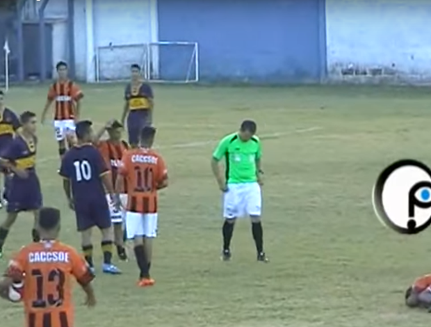 árbitro bêbado no campeonato argentino
