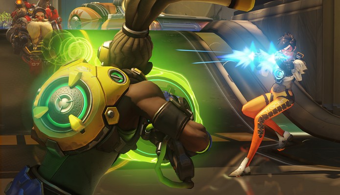 Overwatch tem bom desempenho no PS4 (Foto: Divulgação/Blizzard) Overwatch tem bom desempenho no PS4 (Foto: Divulgação/Blizzard)